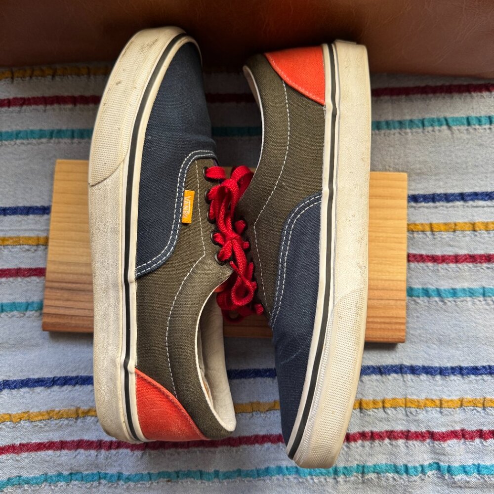 Vans Era Mix & Match Violet Indigo Forest Night Size Men's 9.5 Women's 11 - Picture 8 of 9